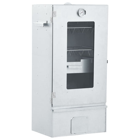 VidaXL BBQ Smoker mit Kaltrauchgenerator aus verzinktem Stahl