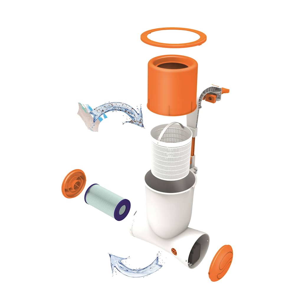 Bestway Flowclear Schwimmbadfilterpumpe Skimatic 2574 l u 58462