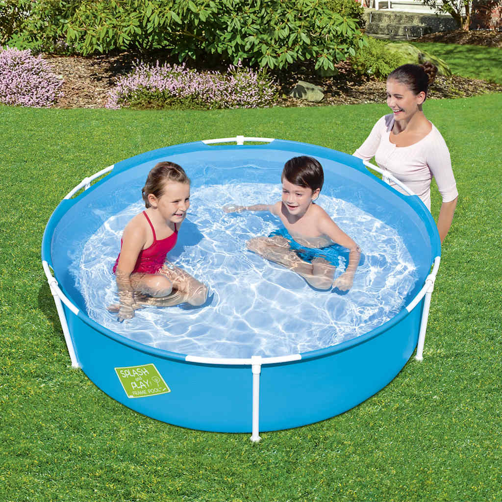 Bestway Schwimmbad mein erster Rahmenpool 152 cm
