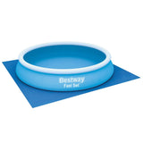 Bestway Flowclear Schwimmbad-Bodenplane 396 x 396 cm