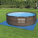 Bestway Flowclear Schwimmbad-Bodenplane 396 x 396 cm