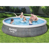 Bestway Fast Set Schwimmbadset mit Pumpe aufblasbar 396x84 cm