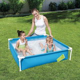 Bestway mein erstes Frame-Pool-Schwimmbecken 122x122x30,5 cm
