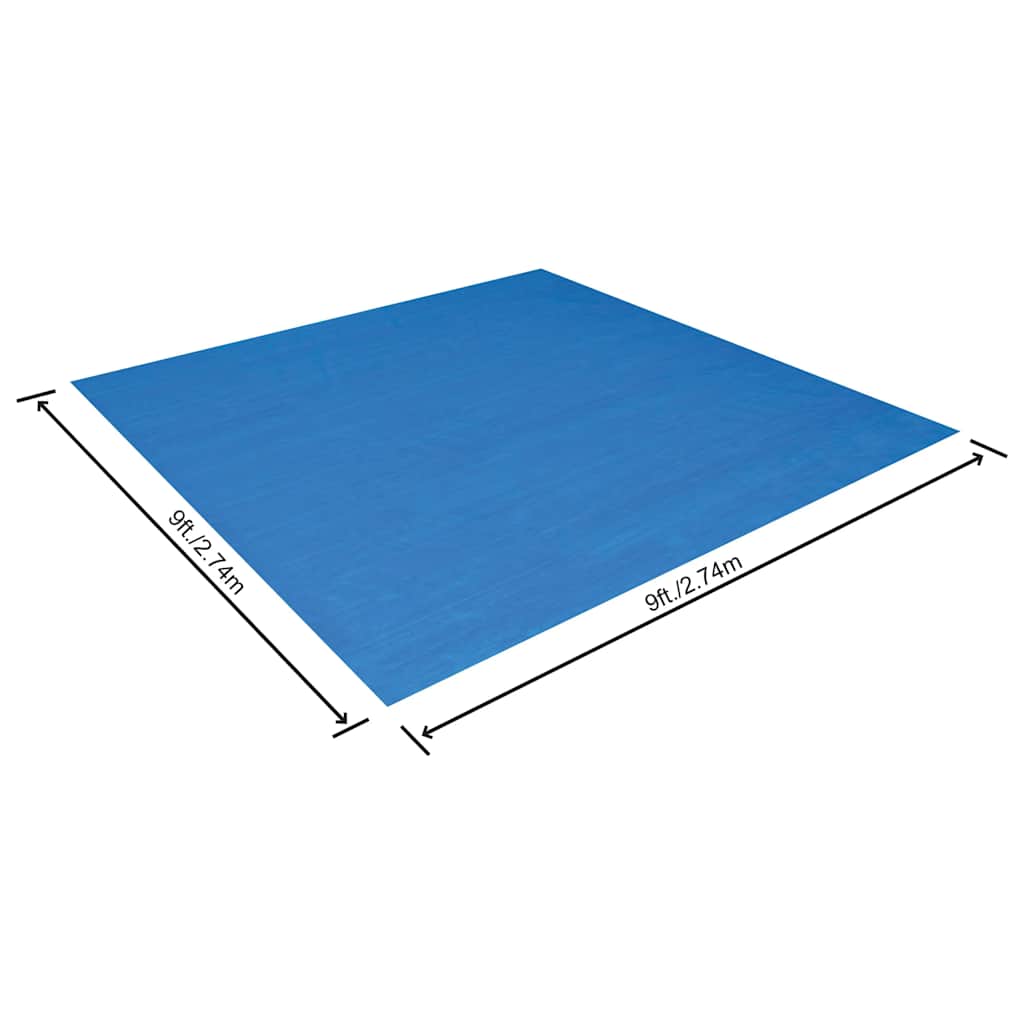 Bestway Flowclear Schwimmbad-Bodenplane 274 x 274 cm