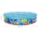 Bestway Schwimmbad Fill 'n Fun Odyssey 244x46 cm