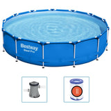 Bestway Steel Pro Schwimmbadrahmen 396 x 84 cm