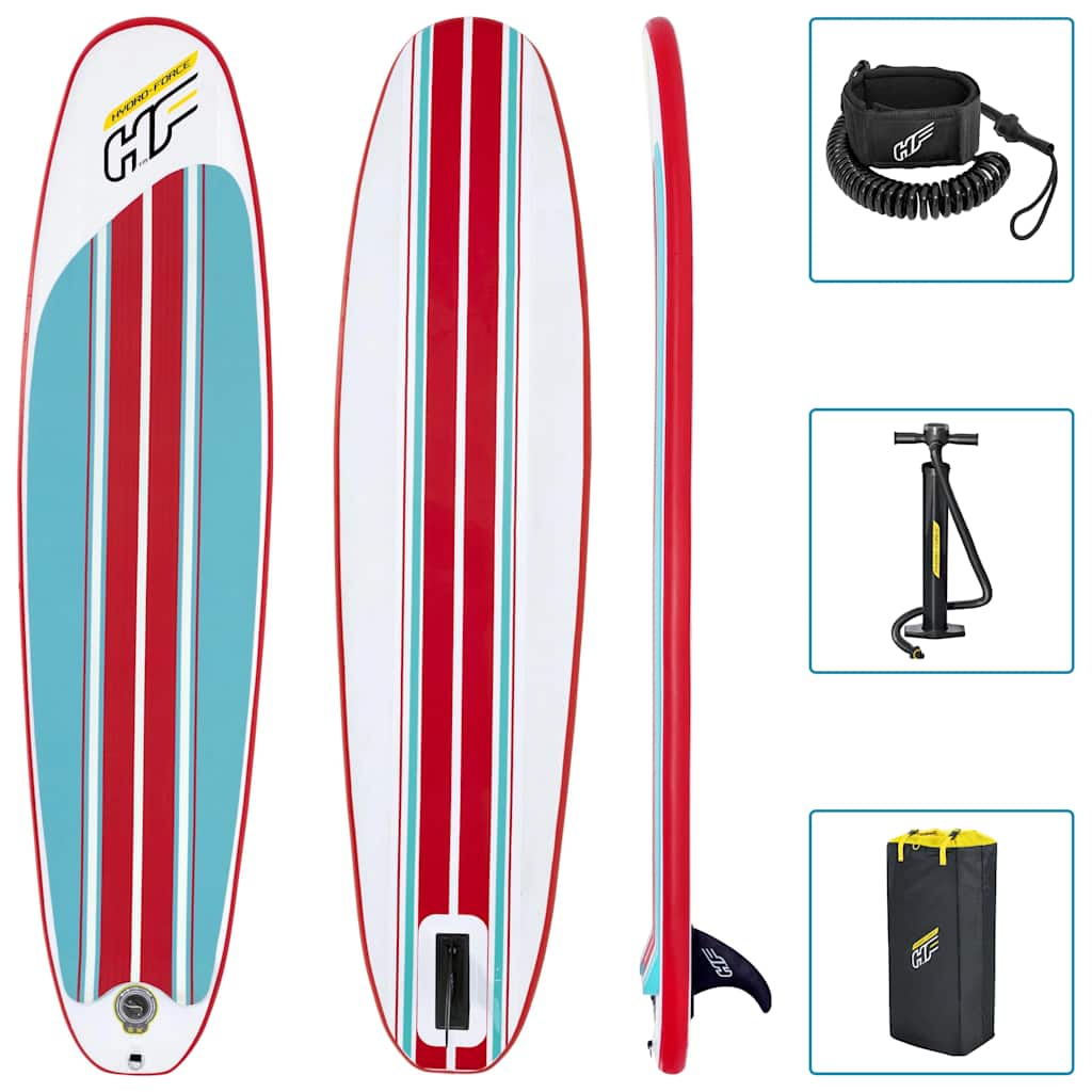 Bestway Hydro-Force Stand Up Paddle Board Compact Surf 8 243x57x7 cm