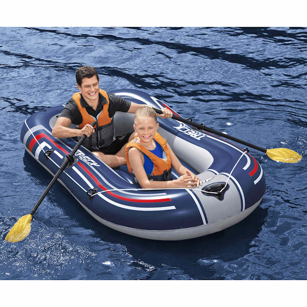 Bestway Hydro-Force-Schlauchboot mit Pumpe und Rudern blau