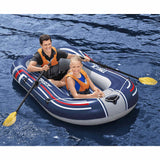 Bestway Hydro-Force-Schlauchboot mit Pumpe und Rudern blau