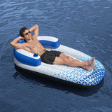 Bestway Hydro-Force-Schwebebett 183x97 cm blau