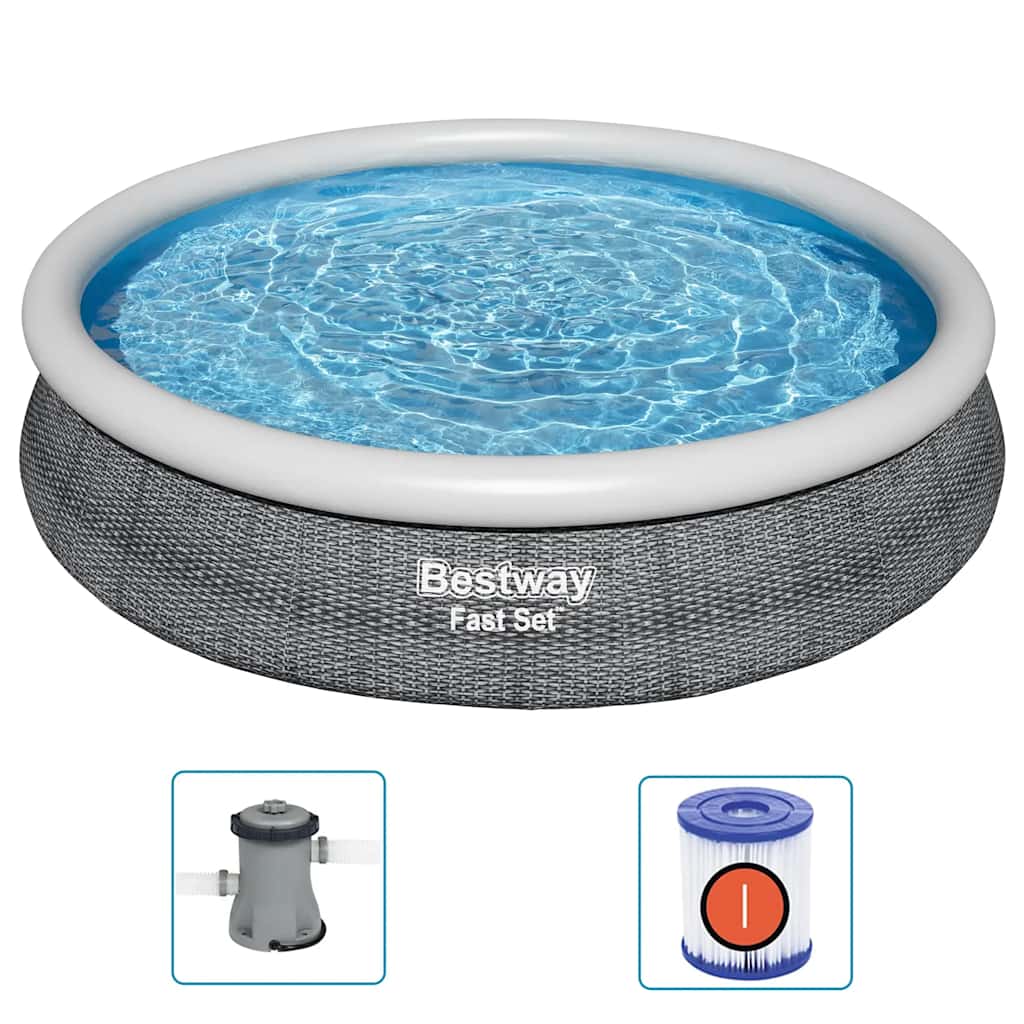 Bestway Poolset rund 366x76 cm