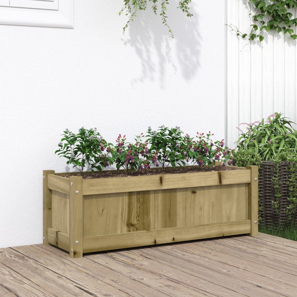 Vidaxx Pflanzgefäß 90x31x31 cm imprägniertes Kiefernholz