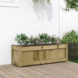 Vidaxx Pflanzgefäß 90x31x31 cm imprägniertes Kiefernholz