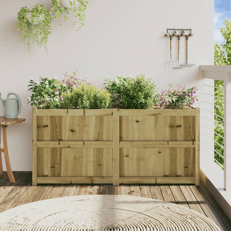 Vidaxx Pflanzgefäß 150x50x70 cm aus imprägniertem Kiefernholz