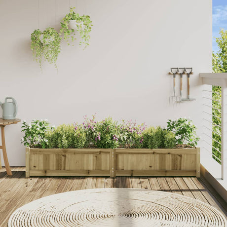 Vidaxx Pflanzgefäß 180x31x31 cm aus imprägniertem Kiefernholz