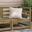 Vidaxl tuinhoekbank 70x70x67 cm geïmpregneerd grenenhout