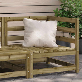 Vidaxl tuinhoekbank 70x70x67 cm geïmpregneerd grenenhout