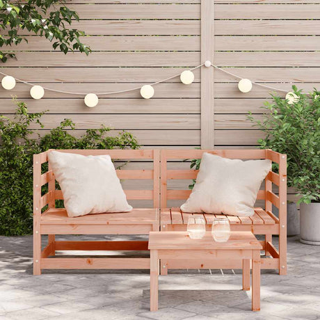 Vidaxl tuinhoekbanken 2 st 70x70x67 cm massief douglashout