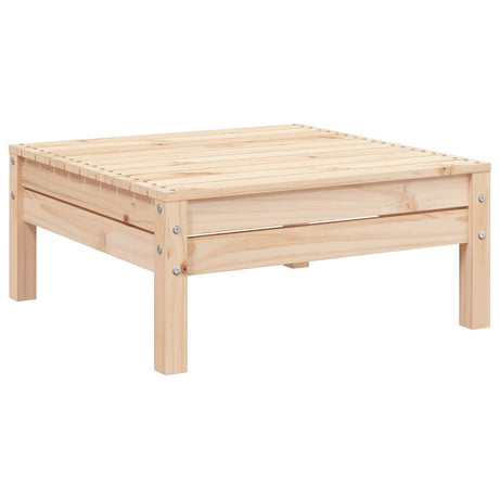 Vidaxl corner sofa solid pine wood natural pine standard