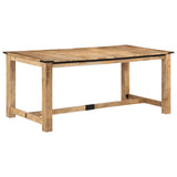 VidaXL Esstisch 180x90x75 cm massives Mangoholz