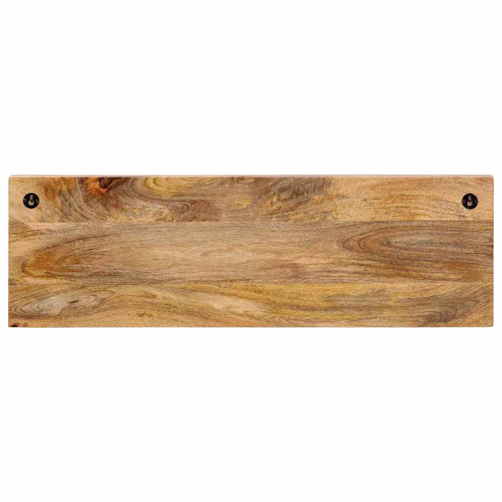 Vidaxx Wandgarderobe mit 5 Haken aus massivem Mangoholz