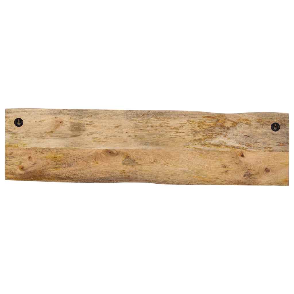 Vidaxx Wandgarderobe mit 4 Haken aus massivem Mangoholz