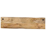 Vidaxx Wandgarderobe mit 4 Haken aus massivem Mangoholz