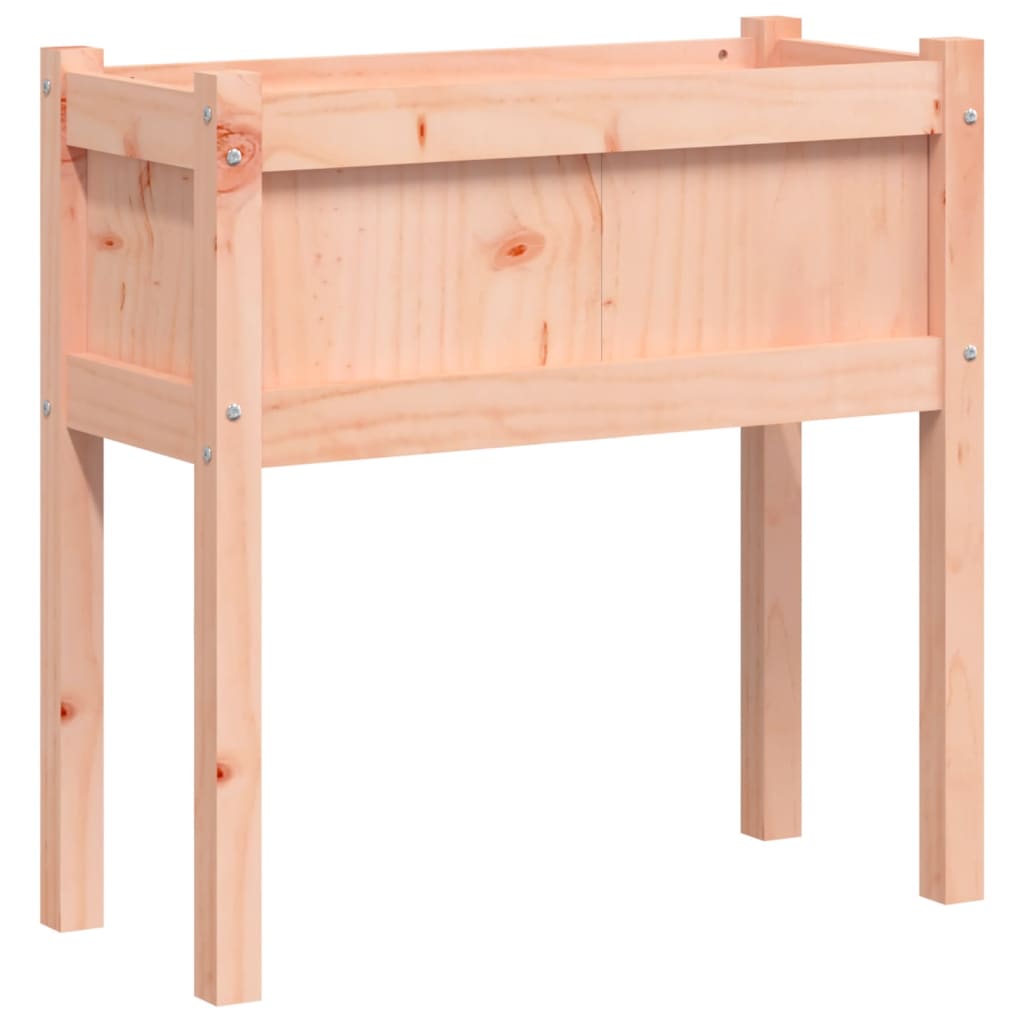 Vidaxx Pflanzgefäß mit Beinen 70x31x70 cm aus massivem Douglasholz
