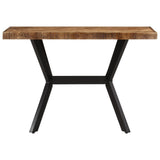 Vidaxl eettafel 110x55x75 cm massief mangohout