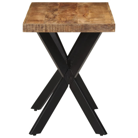 Vidaxl eettafel 110x55x75 cm massief mangohout