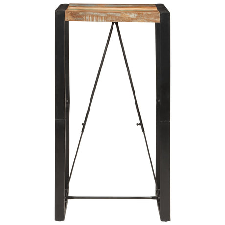 Vidaxl bartafel 60x55x110 cm massief gerecycled hout