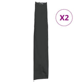 Vidaxl parasolhoezen 2 st 170x28 32 cm 420d oxford stof