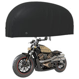 VidaXL Motorradabdeckungen 2 Stück 220x95x110 cm 210D Oxford-Stoff