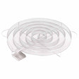 Vidaxl rookgenerator koud rond 33,5 cm roestvrij staal