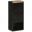 Vidaxl badkamerkast 40x27x90 cm ijzer en massief mangohout