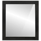 Vidaxl badkamerspiegel 55x1x60 cm glas en massief mangohout