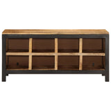 VidaXL Schuhbank 110x35x51 cm massives Mangoholz