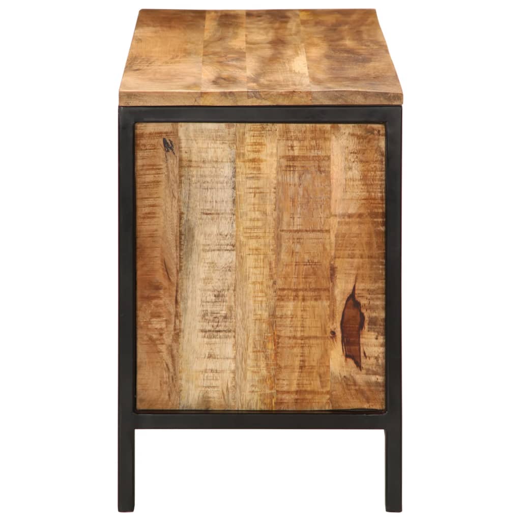 VidaXL Schuhbank 110x35x51 cm massives Mangoholz