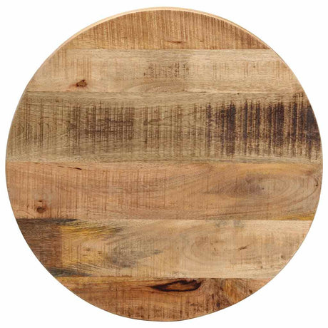 Vidaxl tafelblad rond ø 40x2,5 cm massief ruw mangohout
