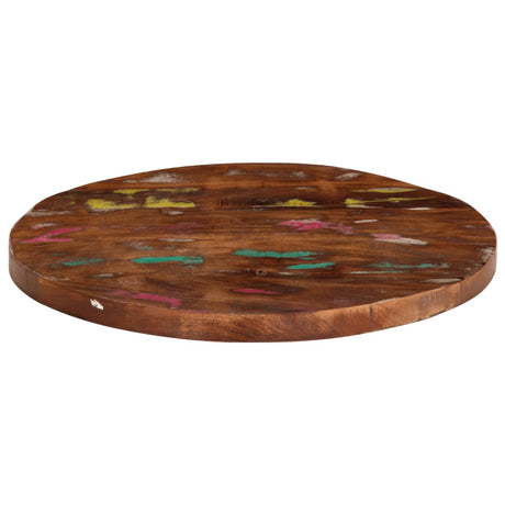 Vidaxl tafelblad rond ø 50x1,5 cm massief gerecycled hout