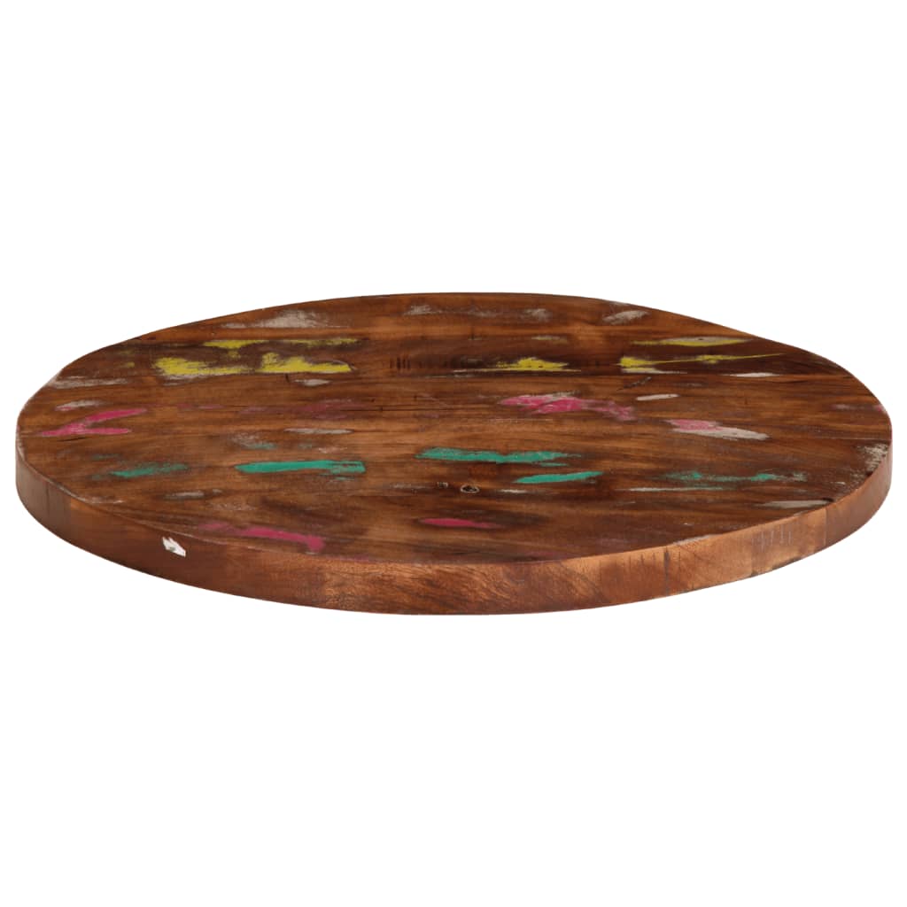 Vidaxl tafelblad rond ø 50x3,8 cm massief gerecycled hout
