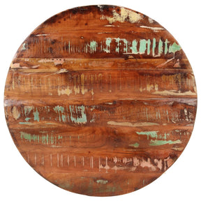 Vidaxl tafelblad rond ø 70x3,8 cm massief gerecycled hout