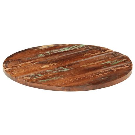 Vidaxl tafelblad rond ø 80x2,5 cm massief gerecycled hout