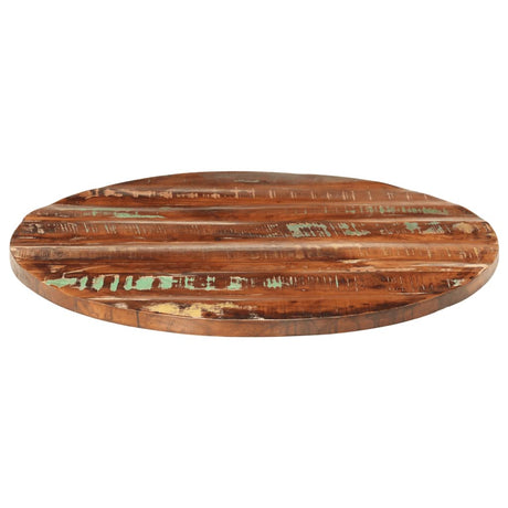 Vidaxl tafelblad rond ø 80x3,8 cm massief gerecycled hout
