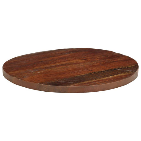Vidaxl tafelblad rond ø 80x3,8 cm massief gerecycled hout