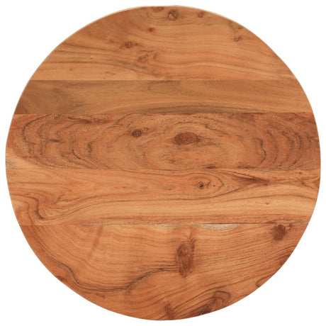 Vidaxl tafelblad rond ø 60x2,5 cm massief acaciahout