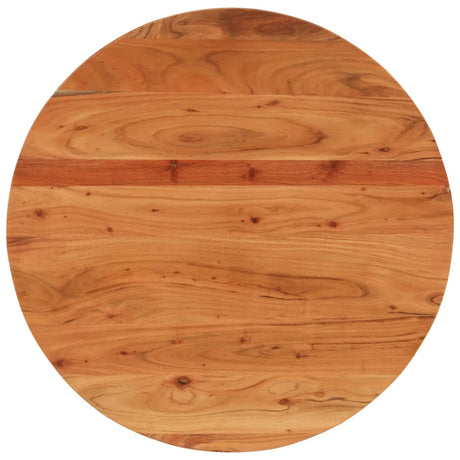 Vidaxl tafelblad rond ø 70x2,5 cm massief acaciahout
