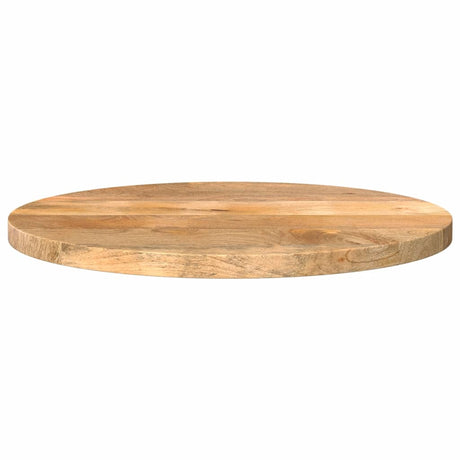 Vidaxl tafelblad rond ø 40x2,5 cm massief ruw mangohout