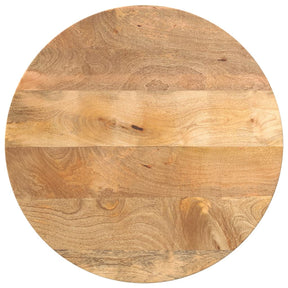 Vidaxl tafelblad rond ø 40x3,8 cm massief ruw mangohout
