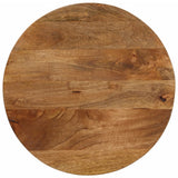 Vidaxl tafelblad rond ø 40x3,8 cm massief ruw mangohout